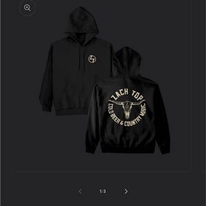 NWT Zach Top official hoodie Womens 2XL